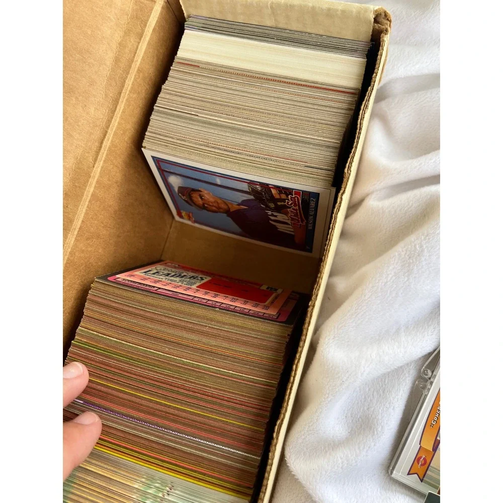Vintage Baseball Card Lot 1980s 1990s Topps Stadium‎ Club Upper Deck Estate Find